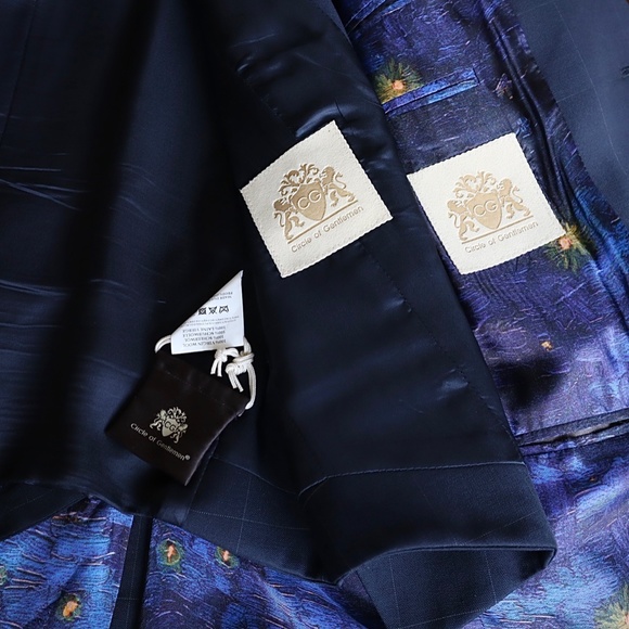 Circle Of Gentlemen Mens Custom Suit Jacket + Vest - Picture 7 of 11